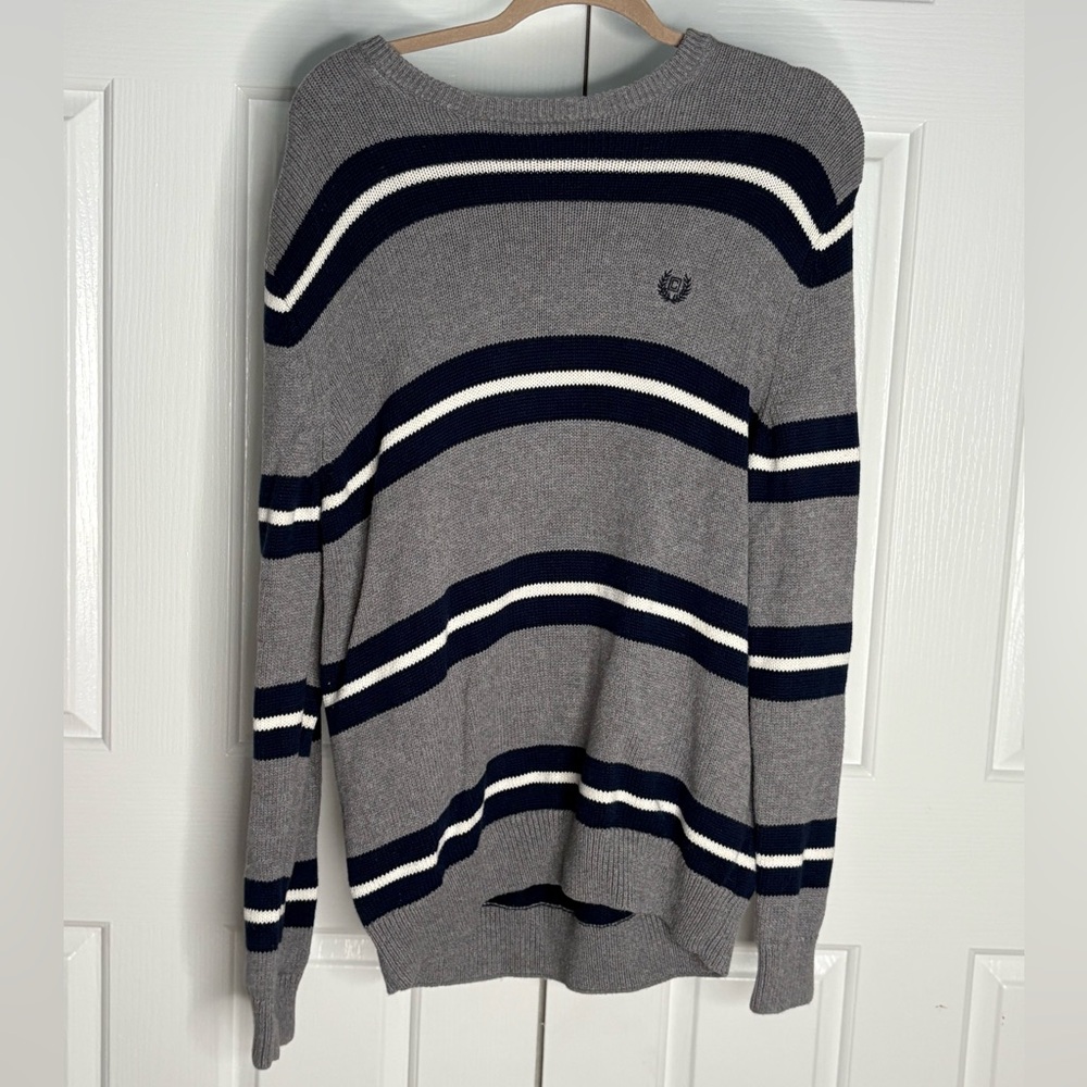 stripe knit heavyweight sweater!